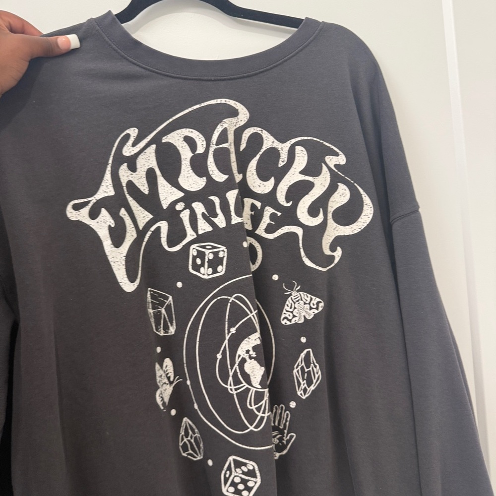 H&M Dark Gray Sweatshirt